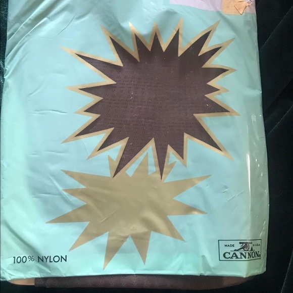 Cannon full fash textured nylon stockings Sz 9 - Picture 4 of 8